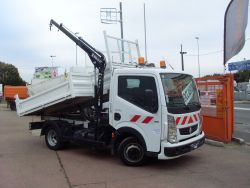 Maxity 130.35 DXI EURO Benne Grue Hiab 4x2